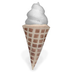 Foam Waffle Cone
